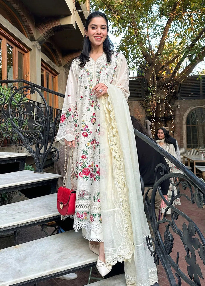 Kalani by Republic Womenswear Embroidered Lawn Suits Unstitched 3 Piece RW25KL RP-D7A Mira - Summer Collection