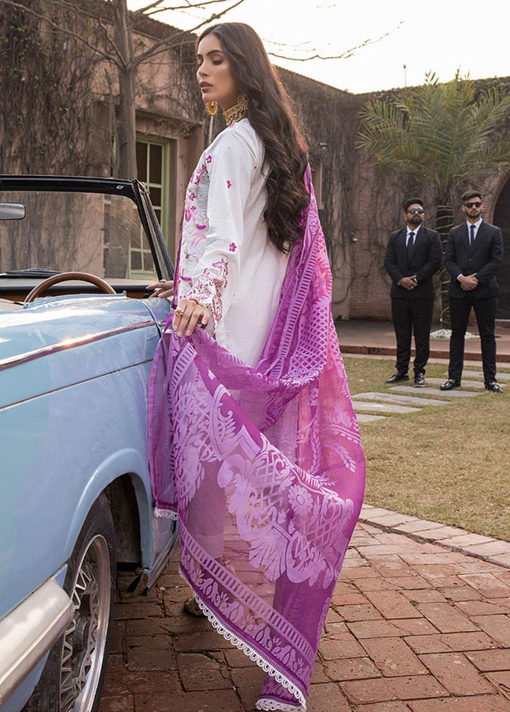 Kalyan By ZS Textiles Embroidered Chikankari Suits Unstitched 3 Piece ZS22K 02 - Summer Collection