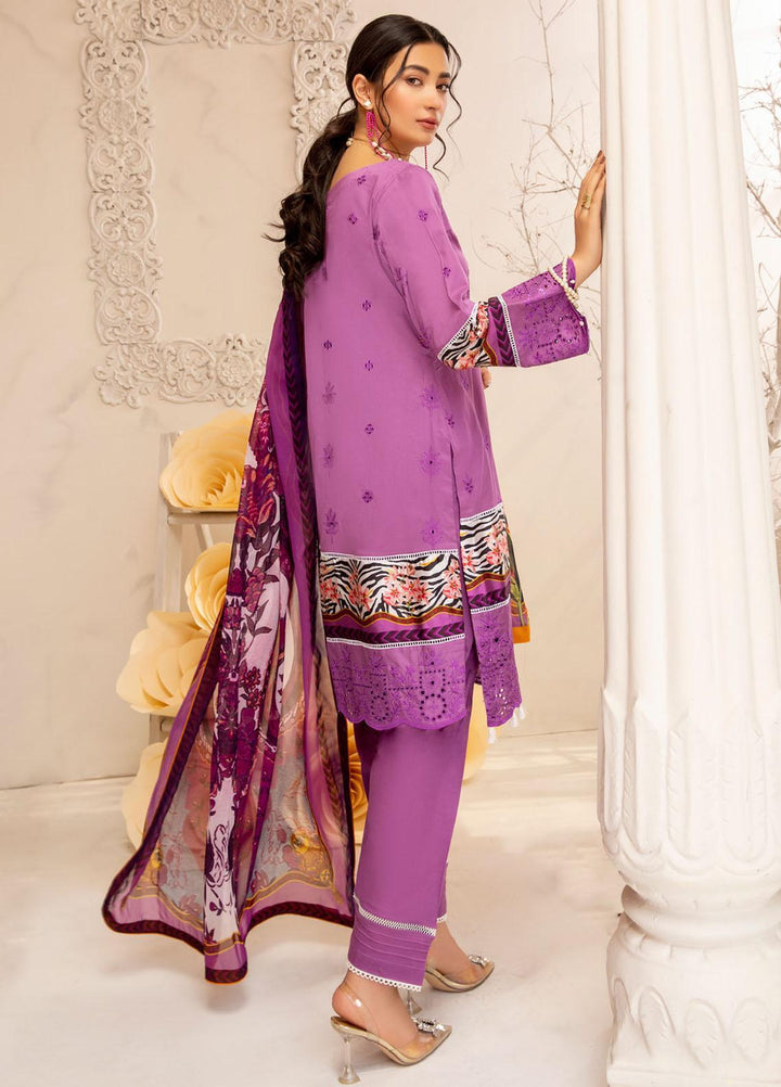 Kalyan by ZS Textiles Embroidered Chikankari Suits Unstitched 3 Piece ZS21KC-6 06 - Festive Collection