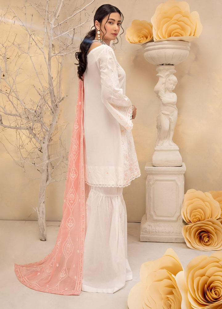 Kalyan by ZS Textiles Embroidered Chikankari Suits Unstitched 3 Piece ZS21KC-6 08 - Festive Collection