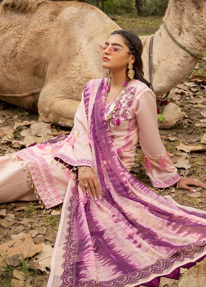 Kalyan by ZS Textiles Embroidered Chikankari Suits Unstitched 3 Piece ZS21KC-4 ZS-06 - Summer Collection