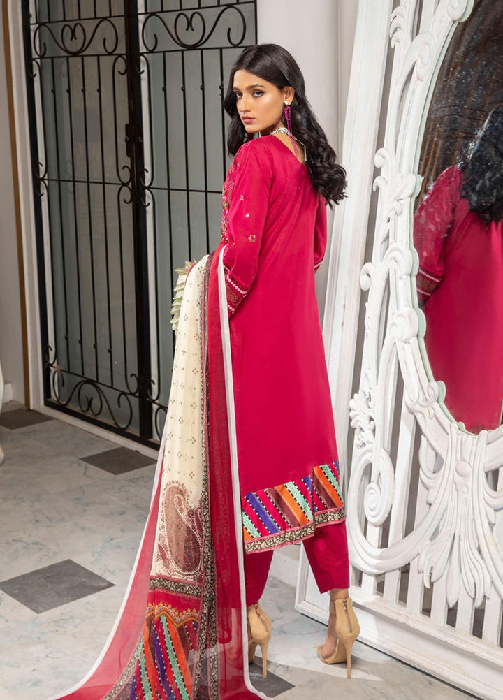 Kalyan by ZS Textiles Embroidered Chikankari Suits Unstitched 3 Piece ZS21KC-5 D-10 - Summer Collection