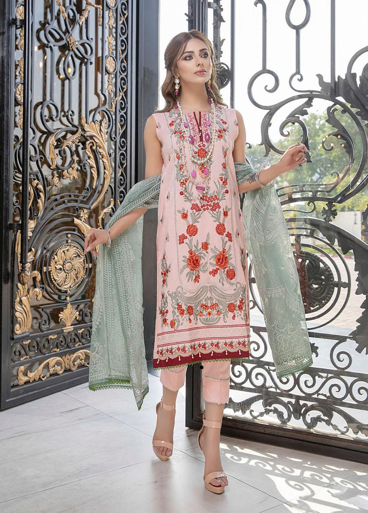 Kalyan By ZS Textiles Embroidered Jacquard Suits Unstitched 3 Piece ZS21K KBO-1 - Winter Collection