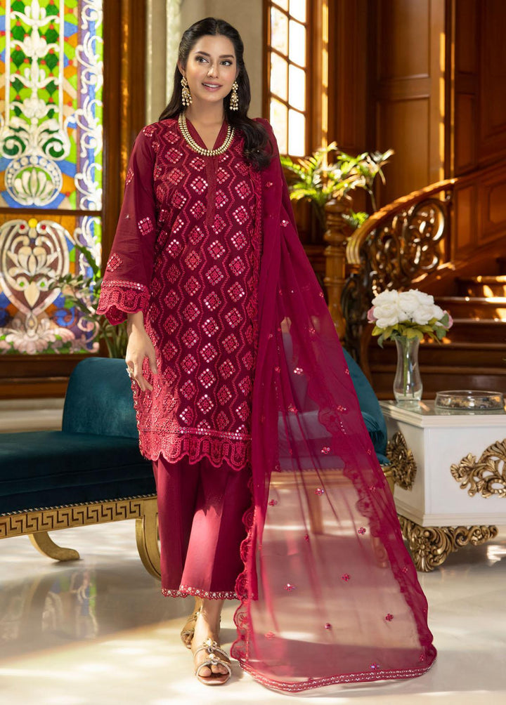 Kalyan By ZS Textiles Embroidered Lawn Suits Unstitched 3 Piece ZS23KE D-03 - Eid Collection