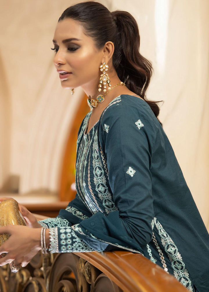 Kalyan By ZS Textiles Embroidered Lawn Suits Unstitched 3 Piece ZS23KE D-07 - Eid Collection