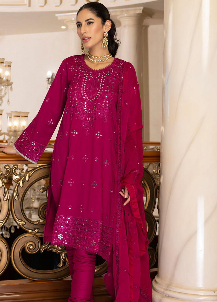 Kalyan By ZS Textiles Embroidered Lawn Suits Unstitched 3 Piece ZS23KE D-09 - Eid Collection