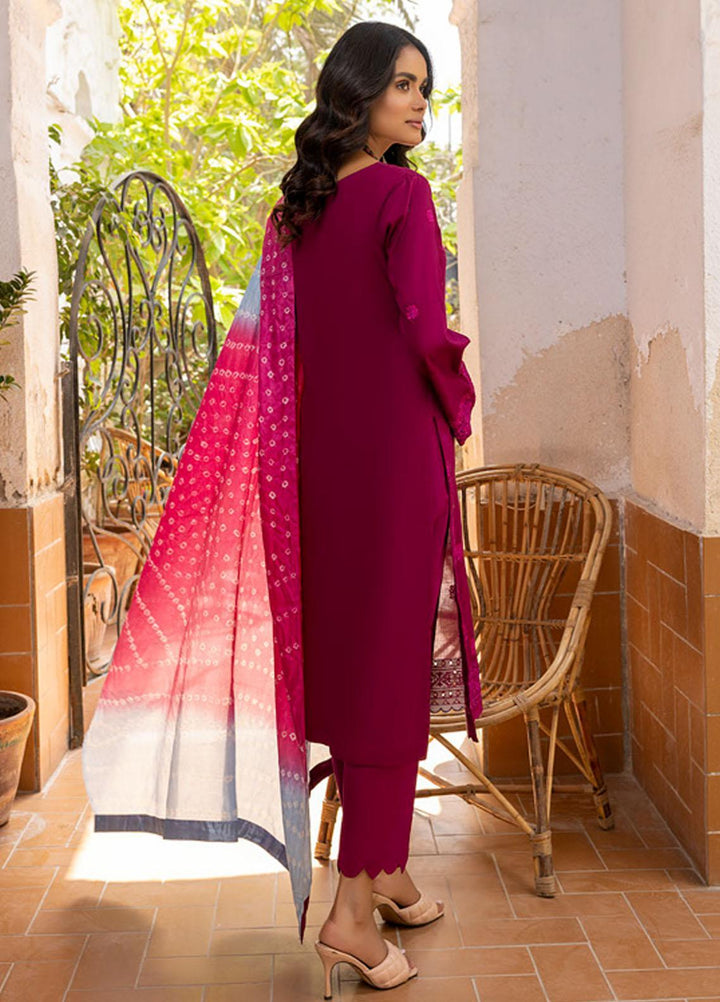 Kalyan By ZS Textiles Embroidered Lawn Suits Unstitched 3 Piece ZS23K D2 - Summer Collection