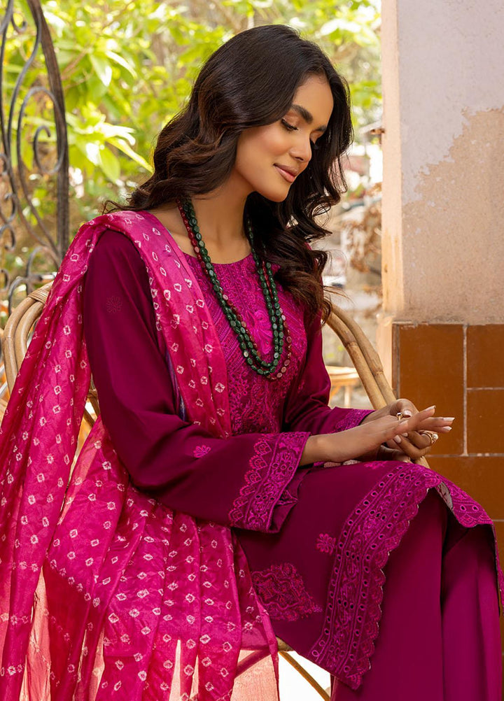 Kalyan By ZS Textiles Embroidered Lawn Suits Unstitched 3 Piece ZS23K D2 - Summer Collection