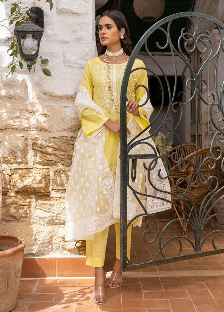 Kalyan By ZS Textiles Embroidered Lawn Suits Unstitched 3 Piece ZS23K D5 - Summer Collection