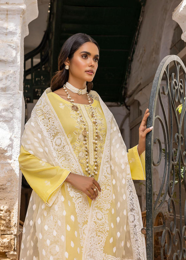 Kalyan By ZS Textiles Embroidered Lawn Suits Unstitched 3 Piece ZS23K D5 - Summer Collection