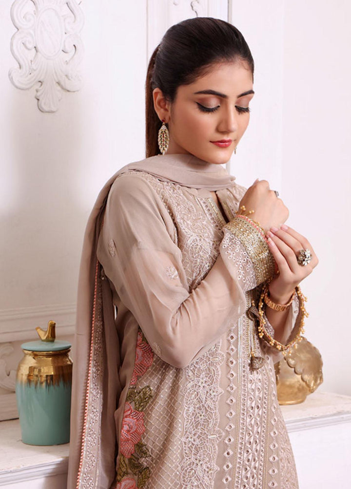 Kalyan By ZS Textiles Embroidered Chiffon Suits Unstitched 3 Piece KLY23C KLC23-9 - Luxury Collection