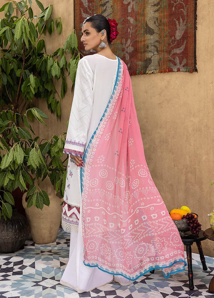 Kastoori By Awwal Embroidered Chikankari Lawn Suits Unstitched 3 Piece AW23K D-08 Euphoria - Summer Collection