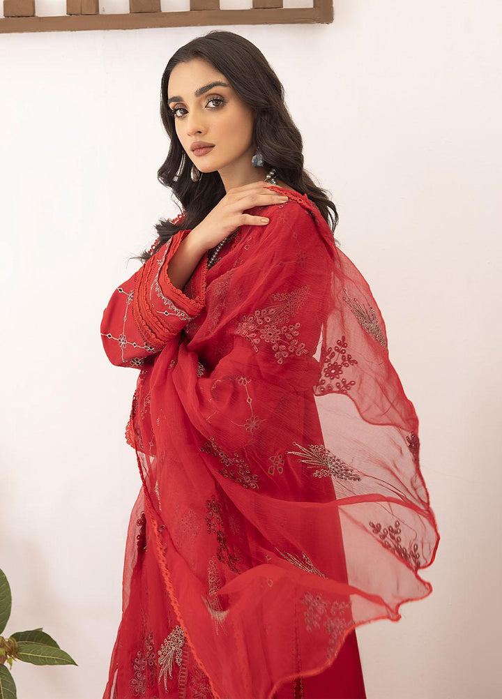 Kastoori By Awwal Embroidered Viscose Suits Unstitched 3 Piece AW23K-2 D-04 Lucent - Winter Collection