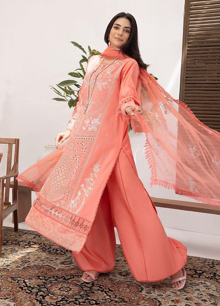 Kastoori By Awwal Embroidered Viscose Suits Unstitched 3 Piece AW23K-2 D-06 Enigma - Winter Collection