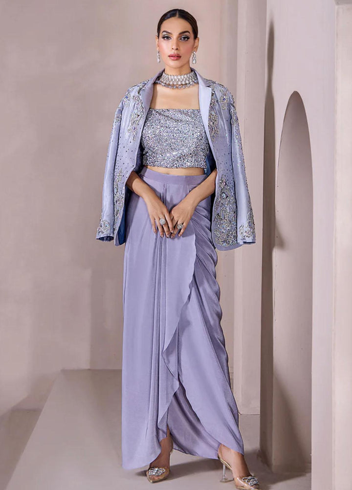 Malook By Shazia Ovais Pret Formal Silk 3 Piece Suit MWE-011 Charming