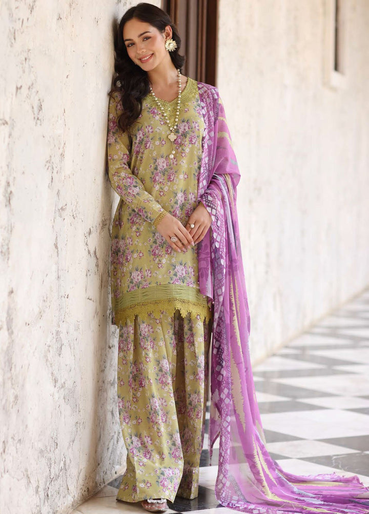 Kesariya by Riaz Arts Embroidered Lawn Suits Unstitched 3 Piece RA25KE KY-05 - Summer Collection