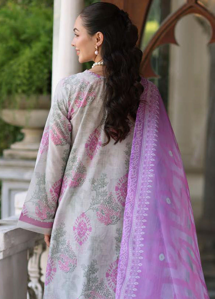 Kesariya by Riaz Arts Embroidered Lawn Suits Unstitched 3 Piece RA25KE KY-06 - Summer Collection