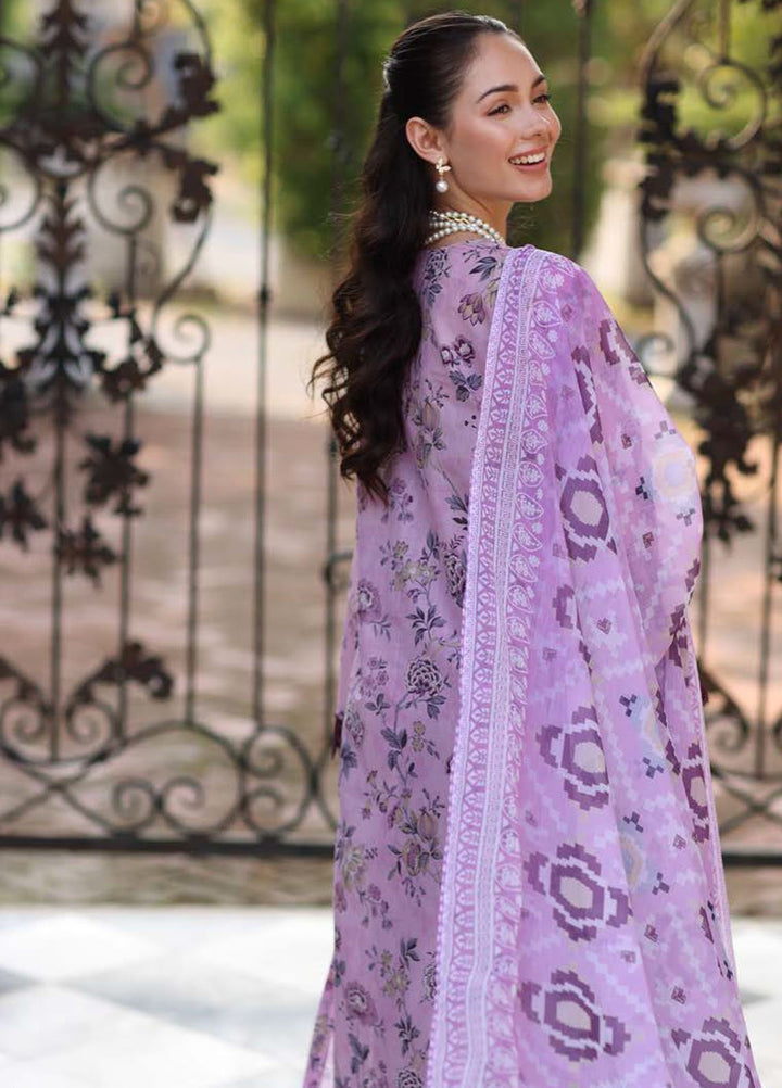 Kesariya by Riaz Arts Embroidered Lawn Suits Unstitched 3 Piece RA25KE KY-08 - Summer Collection