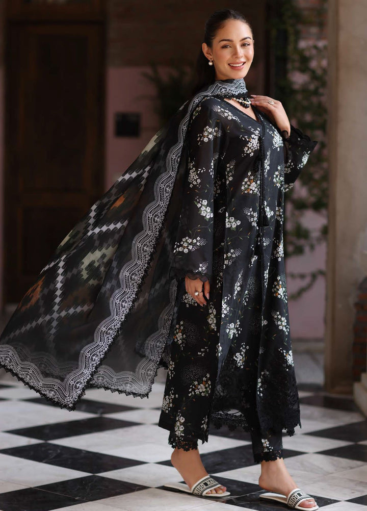 Kesariya by Riaz Arts Embroidered Lawn Suits Unstitched 3 Piece RA25KE KY-09 - Summer Collection