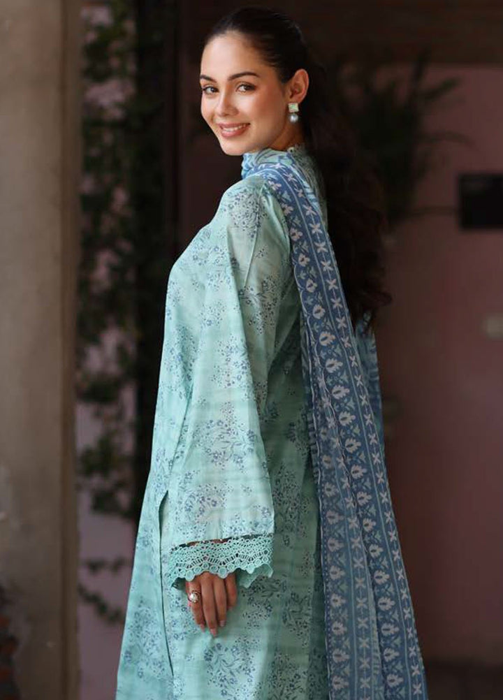 Kesariya by Riaz Arts Embroidered Lawn Suits Unstitched 3 Piece RA25KE KY-10 - Summer Collection