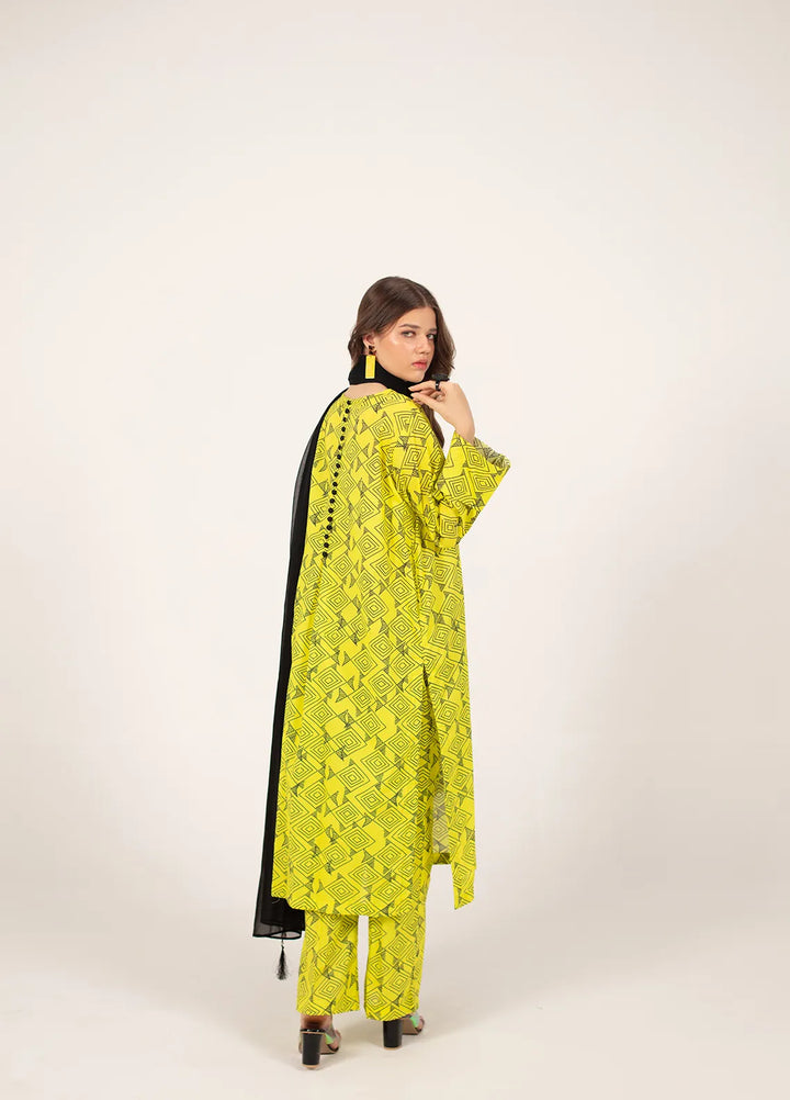 Kesori Pret Printed Cambric 3 Piece Suit Yuna