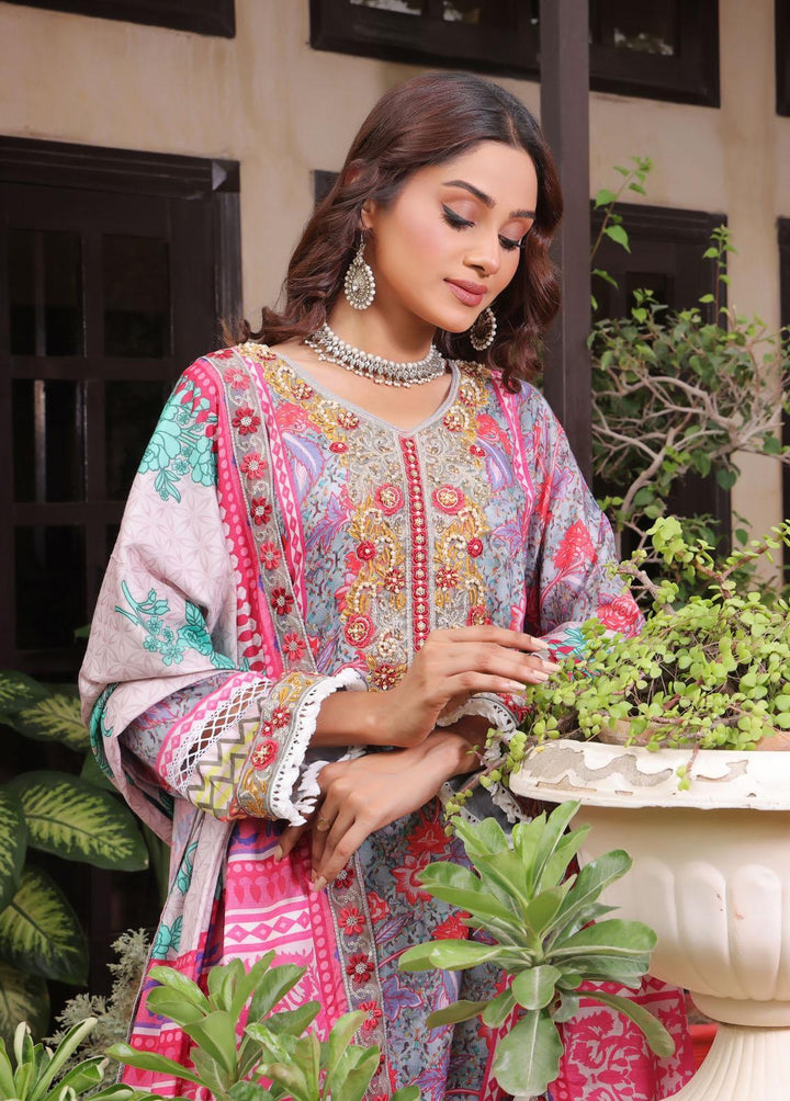 Al Harir Apparel Pret Eastern Lawn 3 Piece Suit AH-050