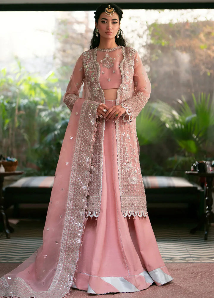 Khatoon By Eleshia Embroidered Organza Suit Unstitched 3 Piece ELS24K Nazneen - Luxury Collection