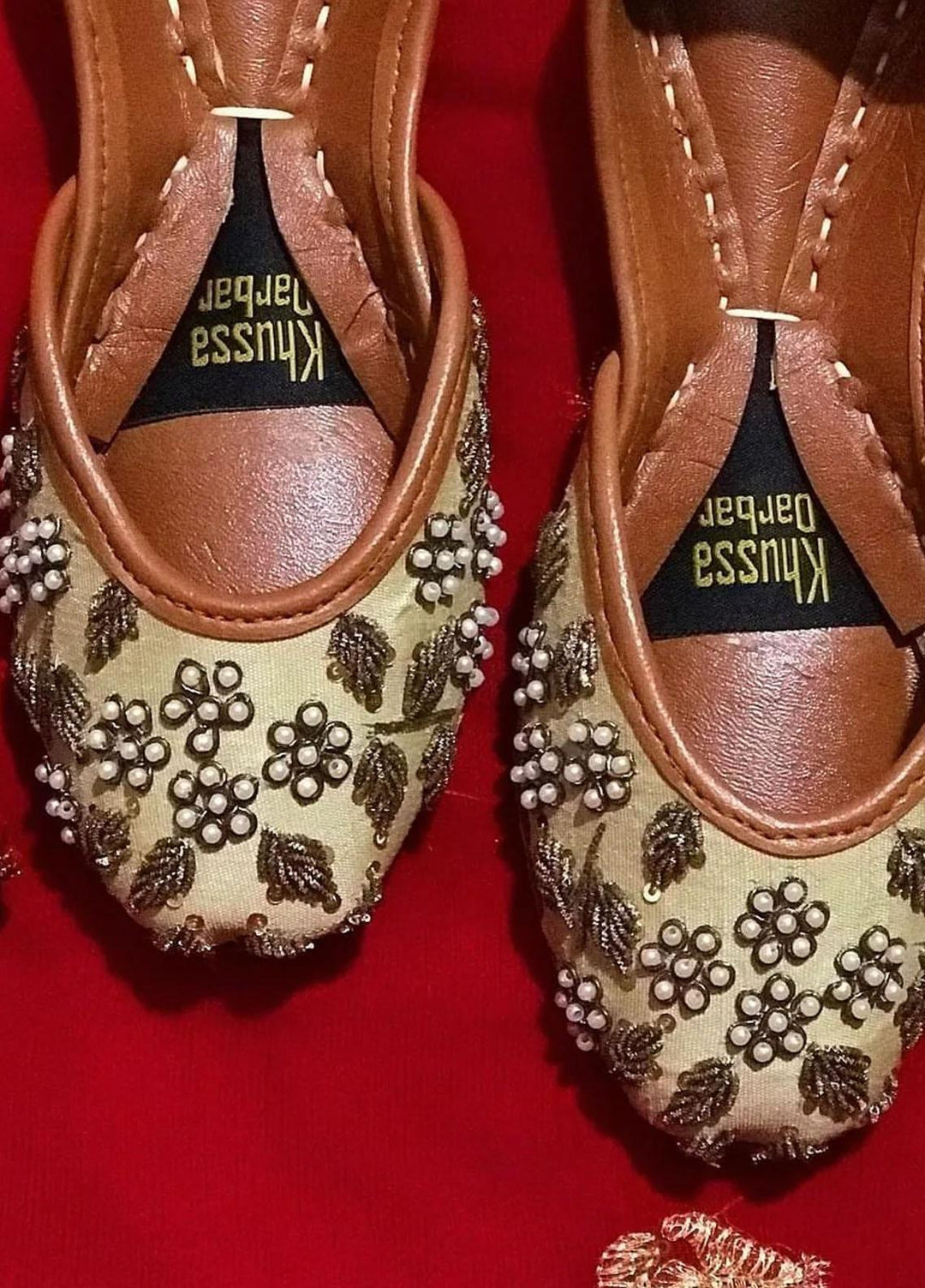 Khussa Darbar Festive Style   Khussa Asmaan (Golden)