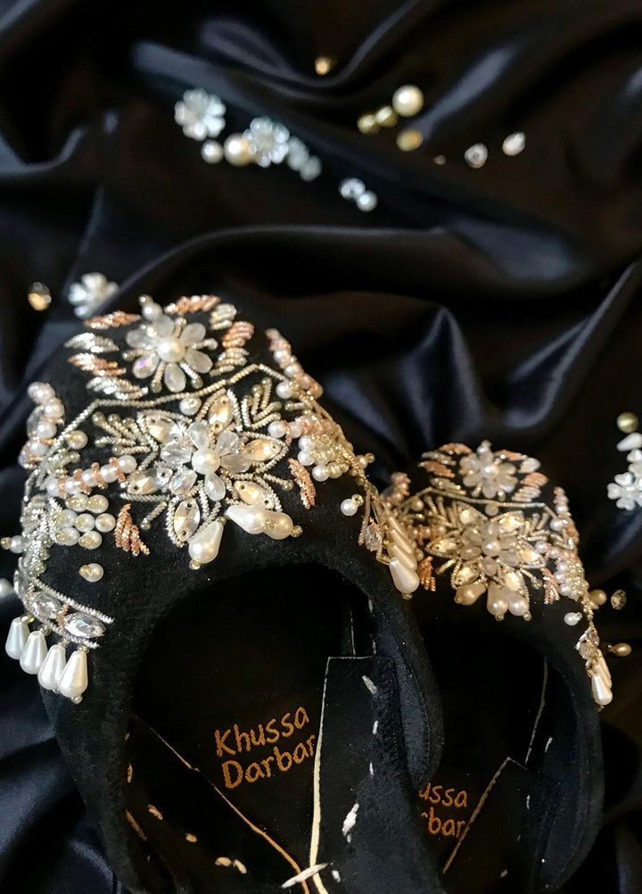 Khussa Darbar Festive Style Velvet  Khussa Gulab Jamun