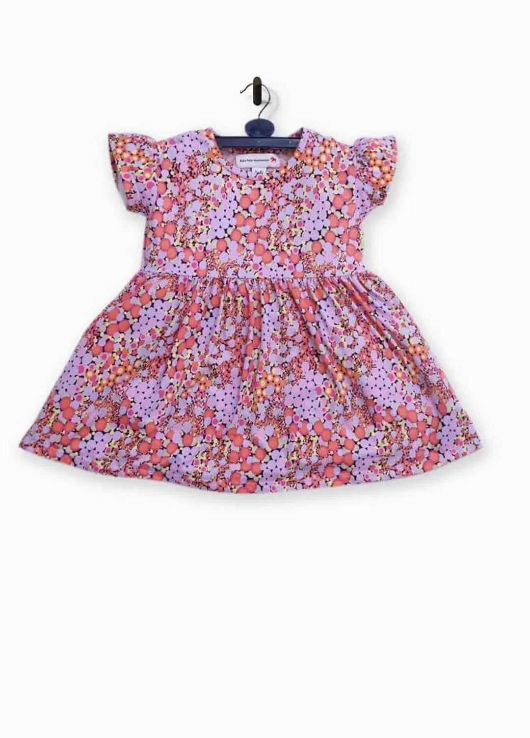 Kids Polo Cotton Jersey Fancy Frocks for Girls - GJSK20204