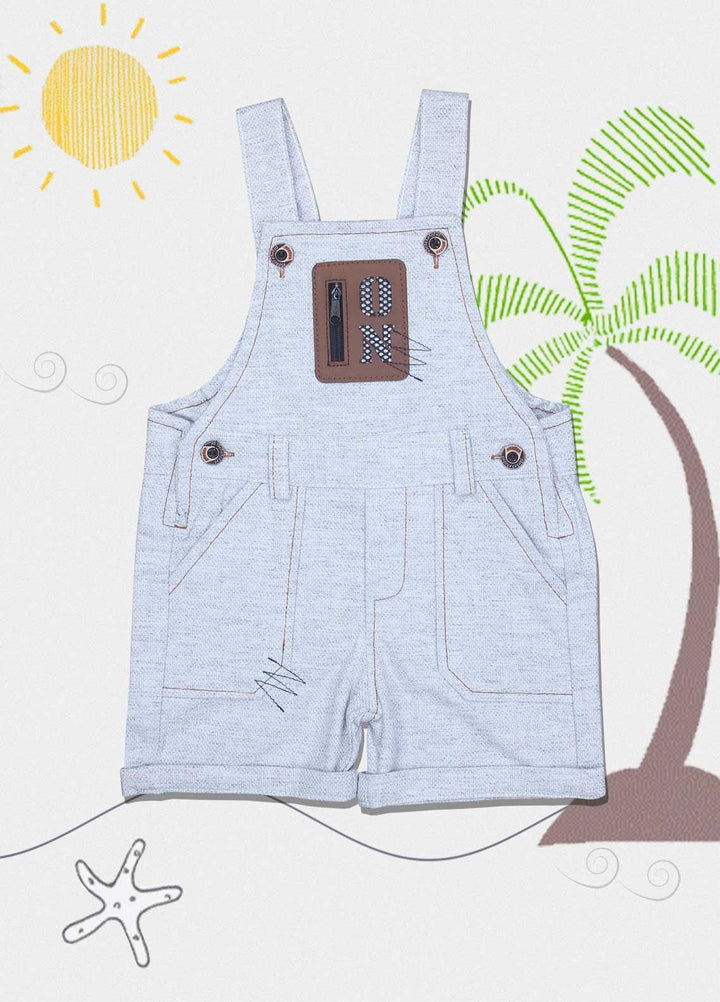 Sanaulla Exclusive Range Cotton  Kids Rompers -  113302 Grey