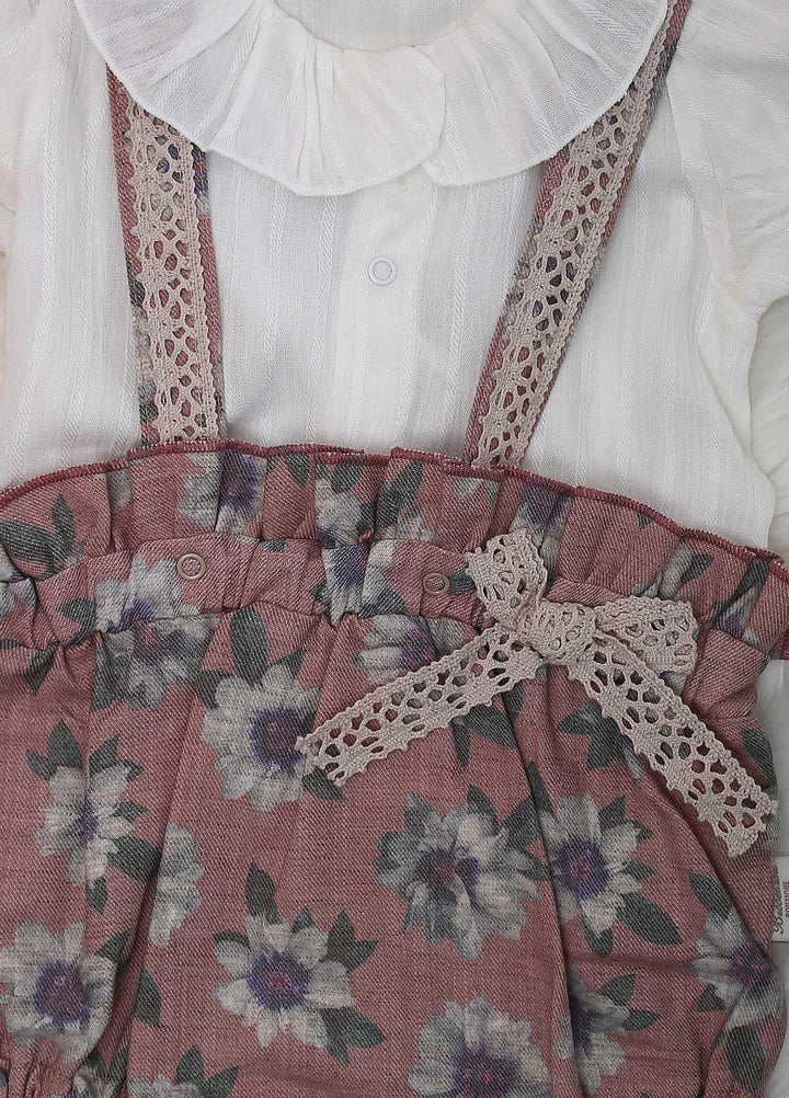 Sanaulla Exclusive Range Cotton  Rompers for Kids -  1860 Pink