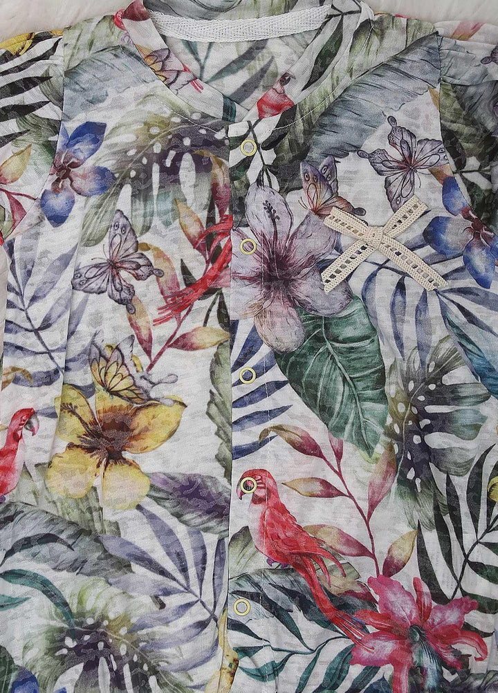 Sanaulla Exclusive Range Cotton  Kids Rompers -  23672 Multi2