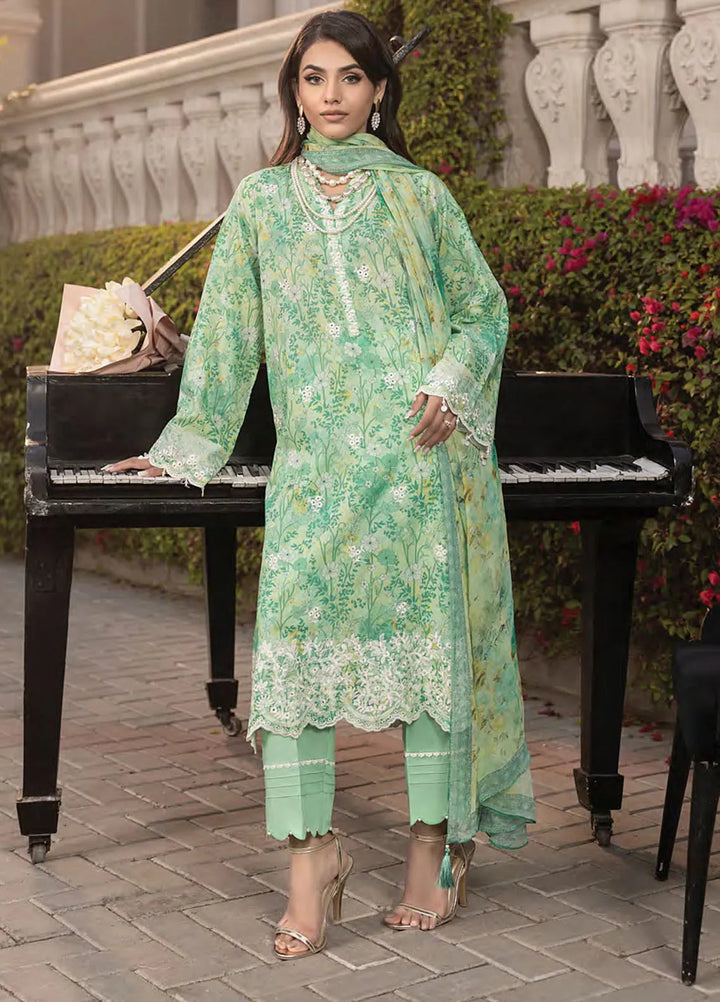 Komal by Lakhany Printed Lawn Suit Unstitched 3 Piece LSM25K LG-MM-0255 - Summer Collection