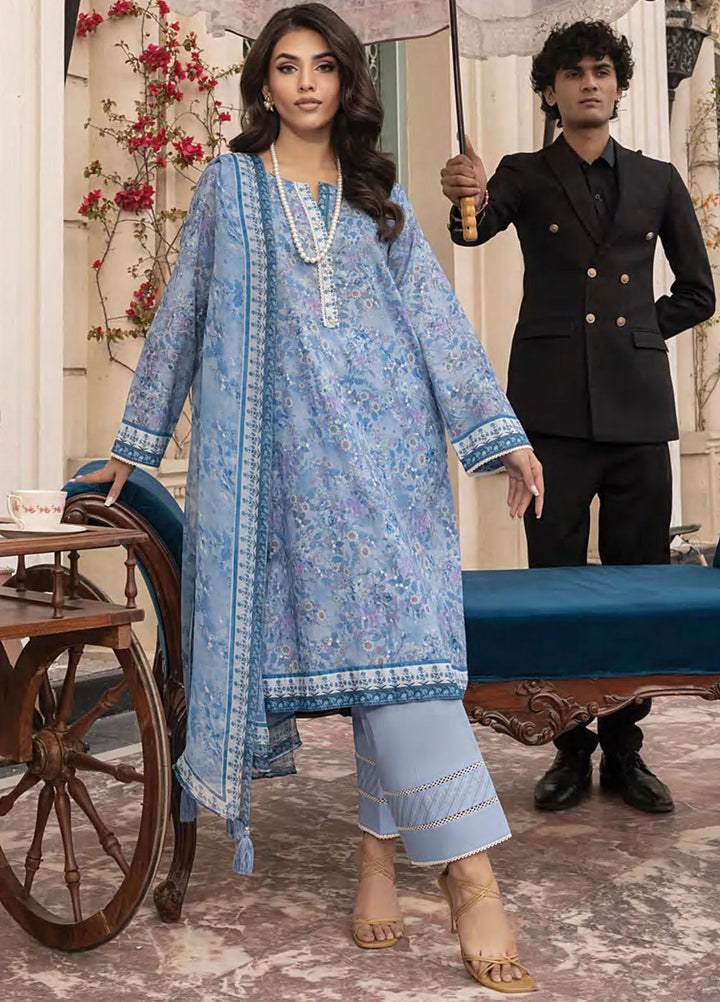 Komal by Lakhany Printed Lawn Suit Unstitched 3 Piece LSM25K LG-MM-0303 - Summer Collection