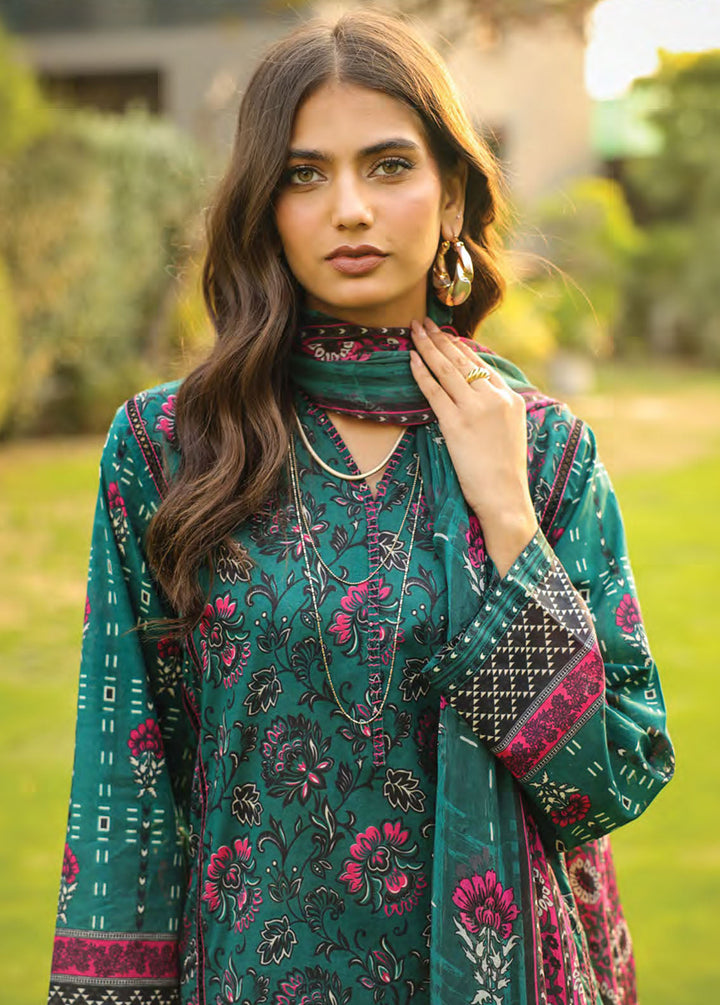 Komal Prints By Lakhany Printed Lawn Suits Unstitched 3 Piece LSM24KP LG-AM-0088-A - Summer Collection