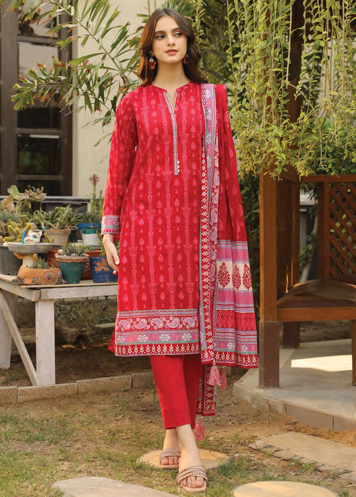 Komal Prints By Lakhany Printed Lawn Suits Unstitched 3 Piece LSM24KP LG-IZ-0103-A - Summer Collection