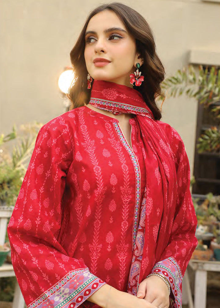 Komal Prints By Lakhany Printed Lawn Suits Unstitched 3 Piece LSM24KP LG-IZ-0103-A - Summer Collection
