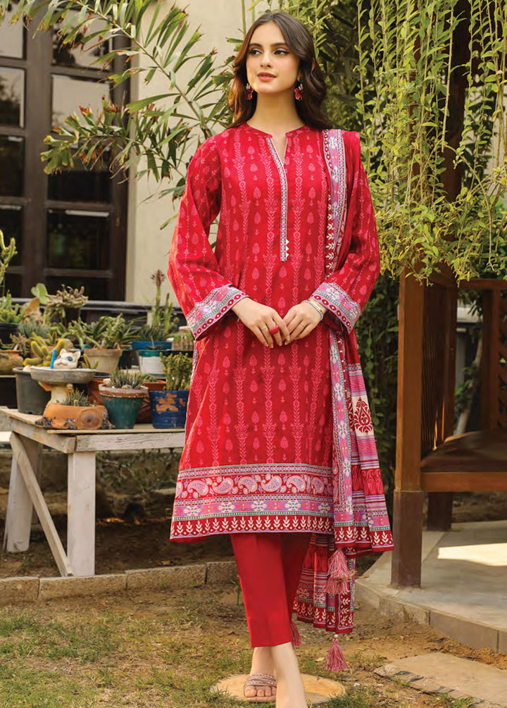Komal Prints By Lakhany Printed Lawn Suits Unstitched 3 Piece LSM24KP LG-IZ-0103-A - Summer Collection