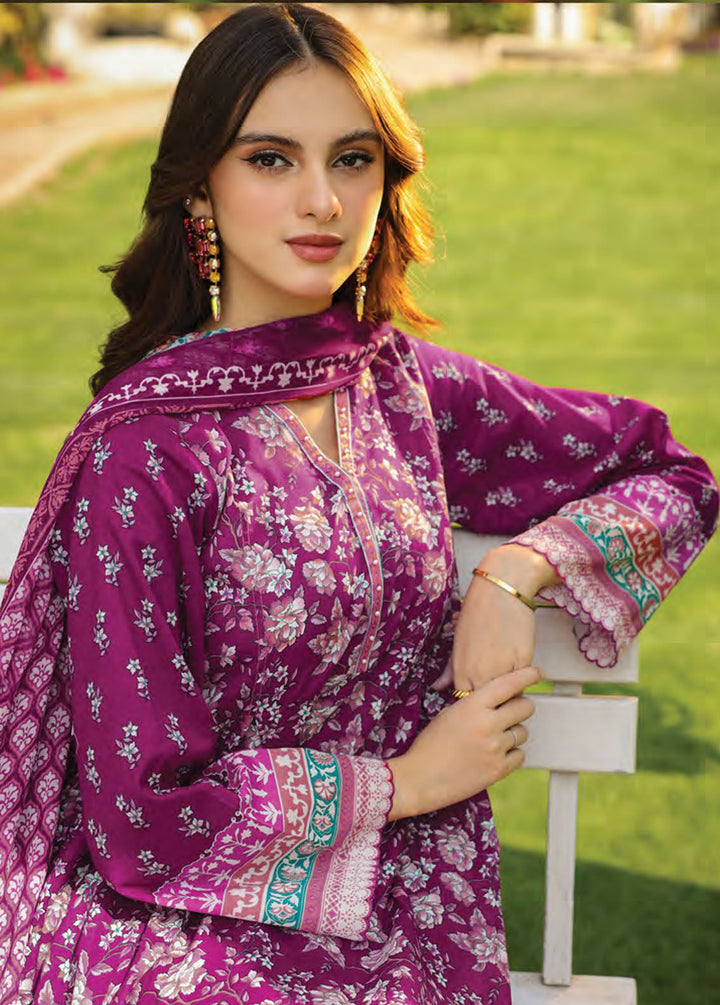 Komal Prints By Lakhany Printed Lawn Suits Unstitched 3 Piece LSM24KP LG-IZ-0147-B - Summer Collection