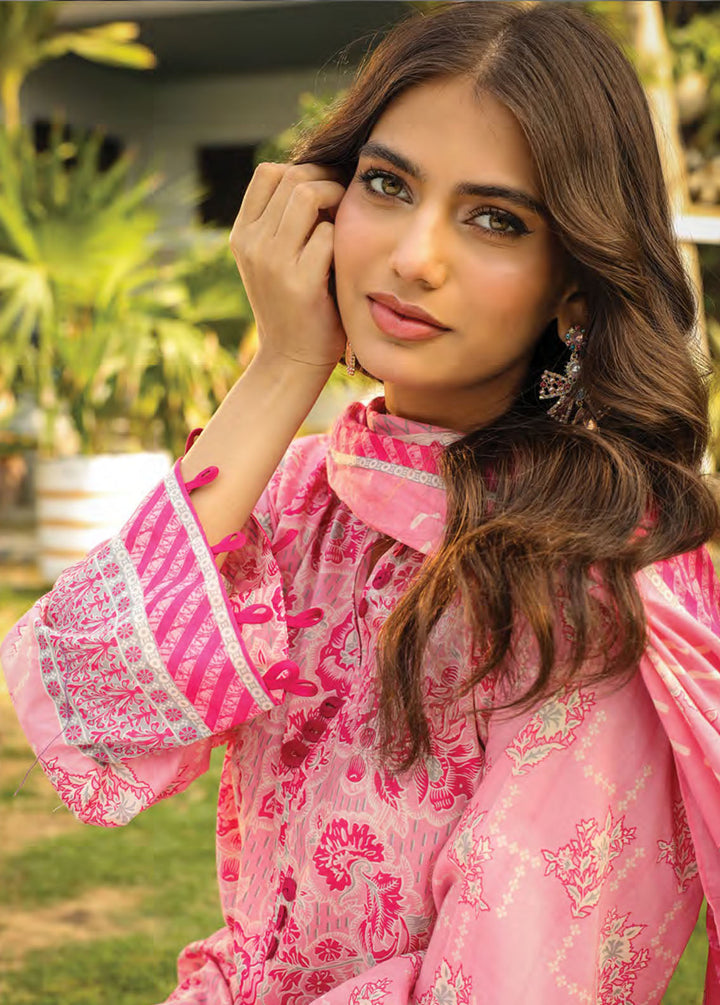 Komal Prints By Lakhany Printed Lawn Suits Unstitched 3 Piece LSM24KP LG-MM-0012-A - Summer Collection