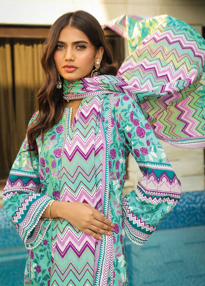 Komal Prints By Lakhany Printed Lawn Suits Unstitched 3 Piece LSM24KP LG-MM-0013-A - Summer Collection