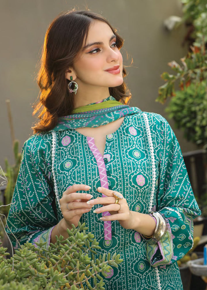 Komal Prints By Lakhany Printed Lawn Suits Unstitched 3 Piece LSM24KP LG-RL-0002-B - Summer Collection