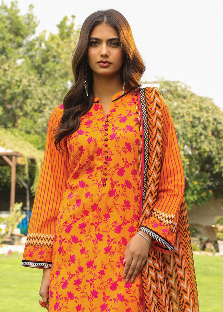 Komal Prints By Lakhany Printed Lawn Suits Unstitched 3 Piece LSM24KP LG-SR-0147-A - Summer Collection