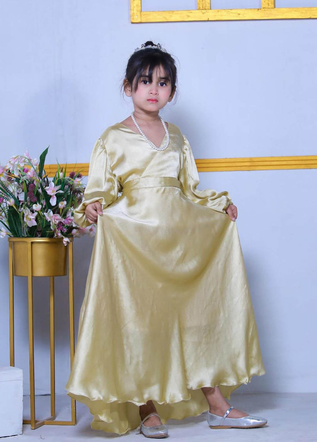 Konain Couture Silk Pret Maxi for Girls - KN-02 YL Maxi