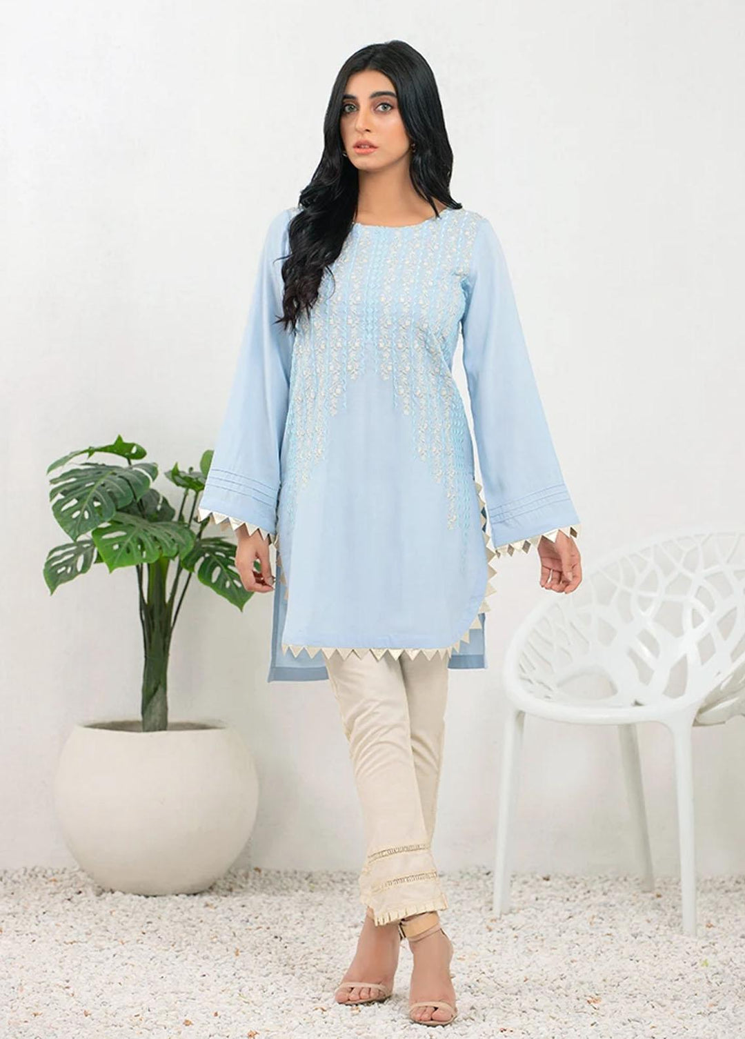 Kotie Pret Casual Linen Shirt KO21K KT23 OCEAN BLUE