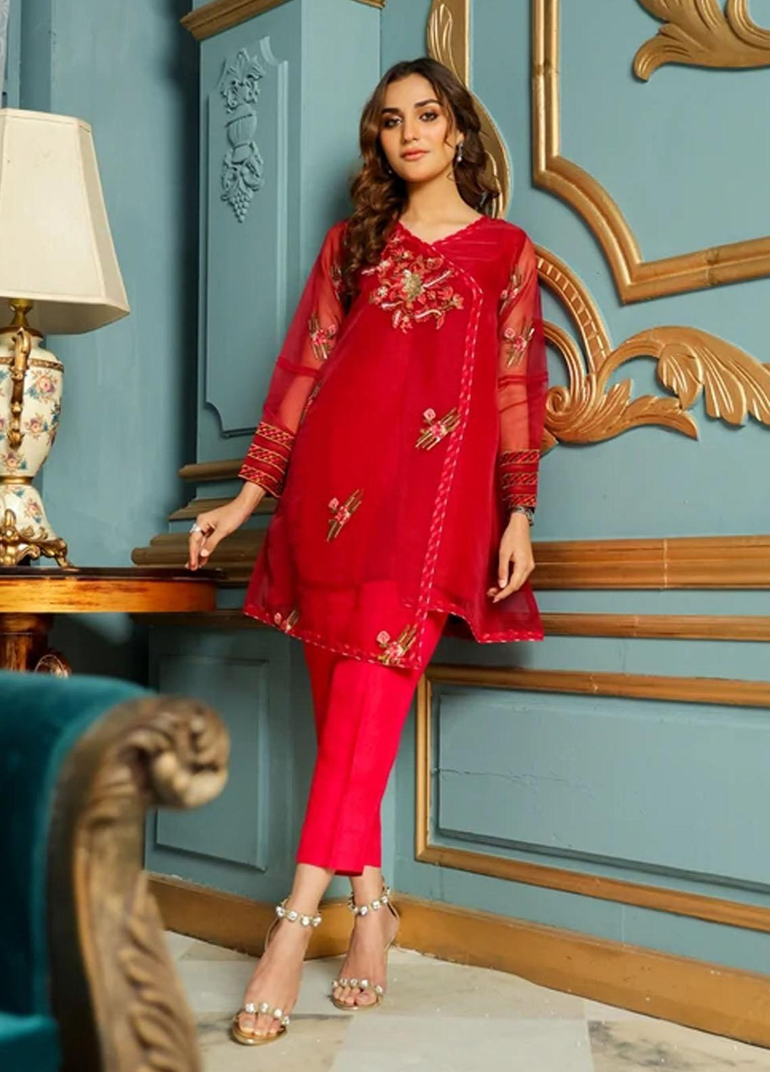 Kross Kulture Pret  Organza Shirt KX-21524