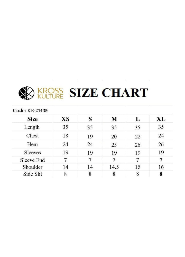 Kross Kulture Luxury Pret  Karandi Shirt KE-21435