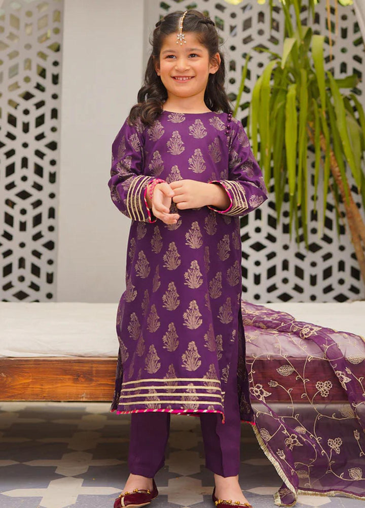 Kross Kulture Jacquard  Girls 3 Piece -  KLX-22134 (Kid)