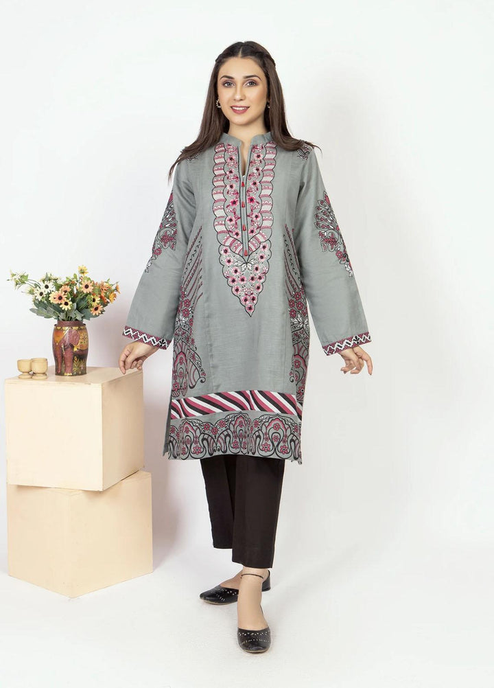Kross Kulture Luxury Pret  Khaddar Shirt KPR-21415